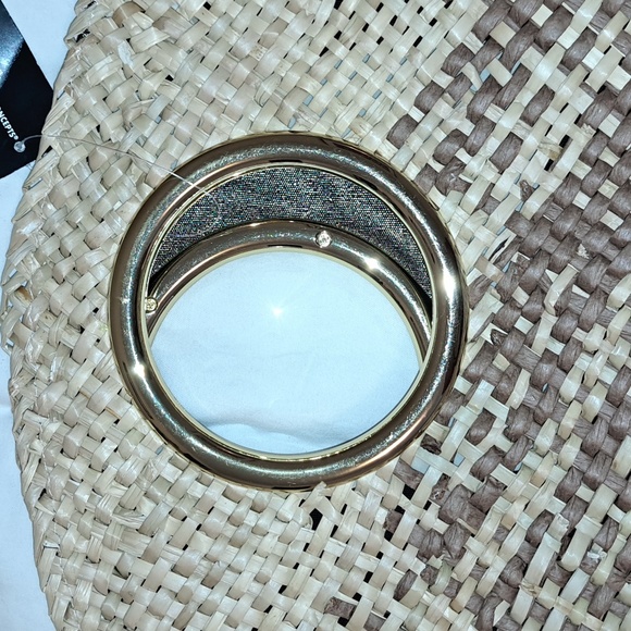 INC Straw Open Handle Tote - Picture 4 of 7